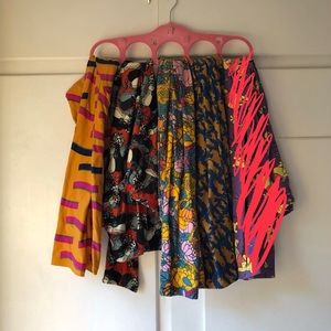 4 pair LuLaRoe leggings size TC